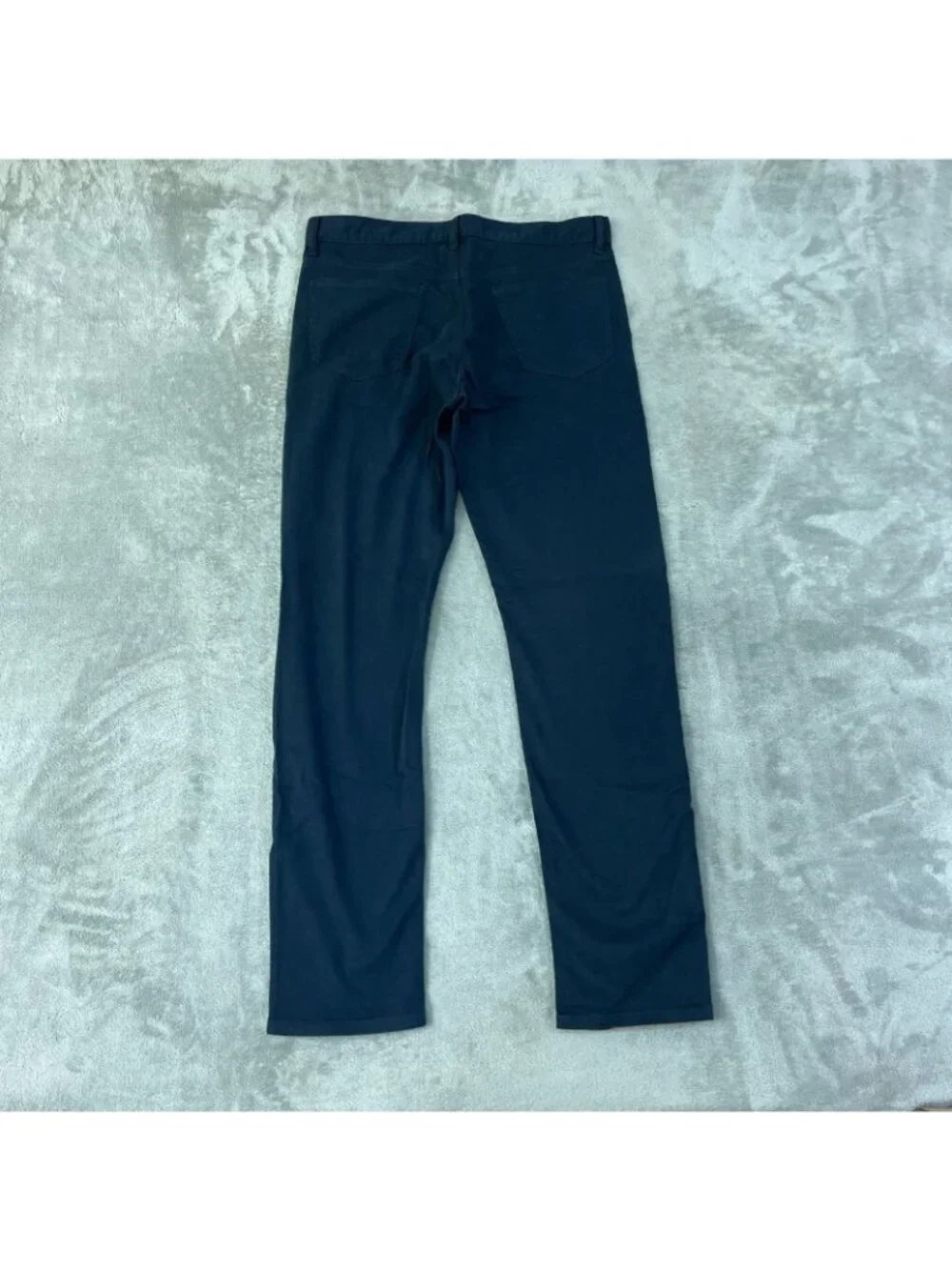 NWOT Banana Republic  Men's 34x34 Navy Blue Straight Chino Pants Cotton Blend